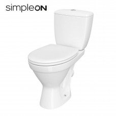 Компакт Cersanit 704 CERSANIA SIMPLEON 011 3/6 с дюропластовой крышкой LIFT