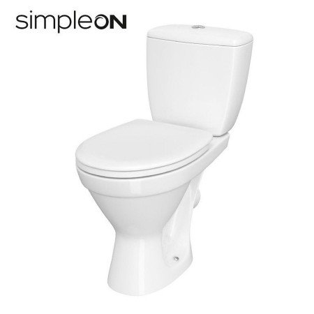 Компакт Cersanit 704 CERSANIA SIMPLEON 011 3/6 с дюропластовой крышкой LIFT