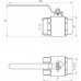 Кран кульовий прямий PROFESSIONAL 1 1/4" НВ КР PN40 QP152 Кран кульовий прямий PROFESSIONAL 1 1/4" НВ КР PN40 QP152