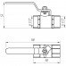 Кран кульовий прямий PROFESSIONAL 1/2" ВВ КР PN40 QP151