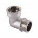 Угольник SOLOMON 1/2” никель ЗВ 8200L