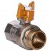 Кран кульовий прямий PROFESSIONAL 3/4" НВ ЖБ PN40 QP152 Кран кульовий прямий PROFESSIONAL 3/4" НВ ЖБ PN40 QP152