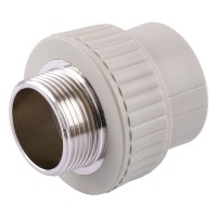 Муфта наружная резьба Vsplast PPR 40x1 1/4″ 1005