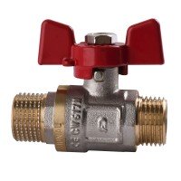 Кран шаровый прямой PROFESSIONAL 1/2" НН КБ PN40 QP153 Кран шаровый прямой PROFESSIONAL 1/2" НН КБ PN40 QP153