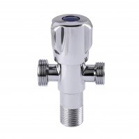 Кран вентильный угловой Professional 1/2″X1/2″X3/4″ NV-QP555