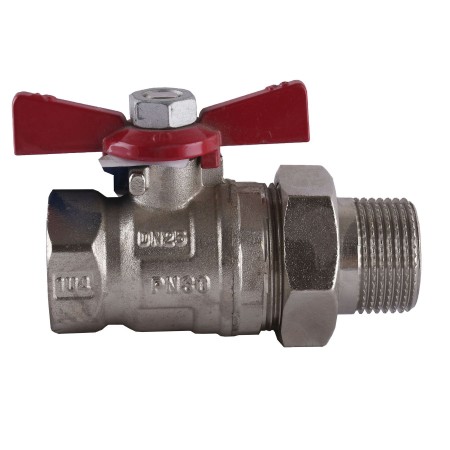 Кран шаровый прямой с американкой ARCO 3/4" TURIA 0117408