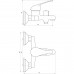 Змішувач для ванни BRAVO COMFORT BF-102N