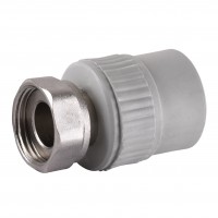 Муфта с накидной гайкой Vsplast PPR ф25х3/4” ** 2018