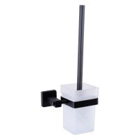 Ершик настенный Globus Lux BQ9429A без крышки черный матовый SUS304