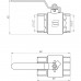 Кран шаровый прямой SELBA 1 1/2" ВВ КР SL1506 Кран шаровый прямой SELBA 1 1/2" ВВ КР SL1506