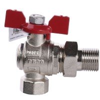 Кран шаровый угловой с американкой ARCO 1/2" SENA 154303
