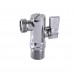 Кран шаровый угловой с фильтром SOLOMON 1/2"x3/4" А7041