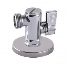 Кран шаровый угловой с фильтром SOLOMON 1/2"x3/4" А7041