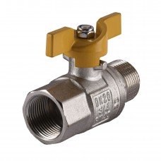 Кран кульовий прямий SELBA 3/4" НВ ЖБ SL1508