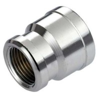 Муфта переходная SOLOMON 1/2"х1" ВВ никель 8203