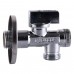 Кран шаровый угловой с фильтром ARCO 1/2"x1/2" 02400MAC