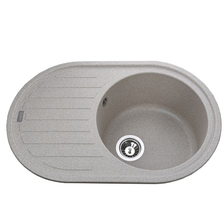Гранитная мойка OHARA миндаль 770х500