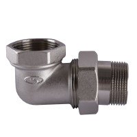 Сгон американка угловая SOLOMON 2" НИКЕЛЬ 1600