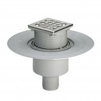 Трап ф50 нерж.решітка 150*150 з сифоном VIEGA 557188 (284862) Трап ф50 нерж.решітка 150*150 з сифоном VIEGA 557188 (284862)