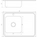 Мойка кухонная Mira MR 8060 L D Decor Left