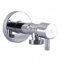 Кран полуоборотный угловой SOLOMON 1/2"х3/4" Lazer 7076