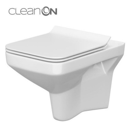 CET 742 COMO NEW CLEAN ON подвесной с крышкой SLIM дюропласт лифт