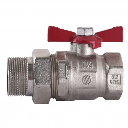 Кран шаровый прямой с американкой ARCO 1 1/4" SENA 154106