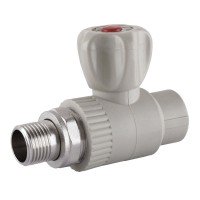 Кран радиаторный прямой Vsplast PPR ф20x1/2″ 2025 Кран радиаторный прямой Vsplast PPR ф20x1/2″ 2025