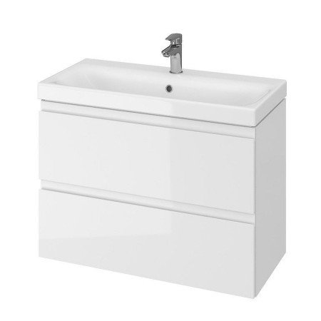 CET B06 MODUO SLIM  шкафчик с умывальником MODUO SLIM 80 белый