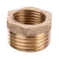 Футорка латунь 3/8″ Внутренняя х 1/2″ Наружная 701Б