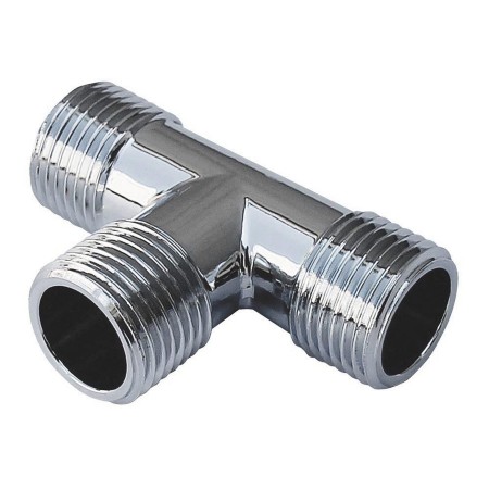 Трійник SOLOMON 1/2" ННН хром 8202