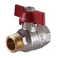 Кран шаровый прямой SOLOMON  1/2" НВ КБ PN30 B1015