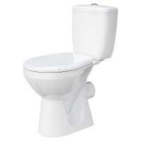 Компакт Cersanit 73 MITO GREY 011 STOP с крышкой полипропилен