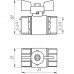 Кран кульовий прямий PROFESSIONAL 3/4" ВВ КБ PN40 QP151