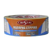 Лента малярная CRISTAL 36 мм х 25 м