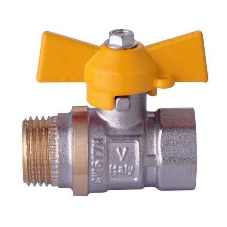 Кран шаровый прямой WATER VALVE 1/2" НВ ЖБ NV-V Q002