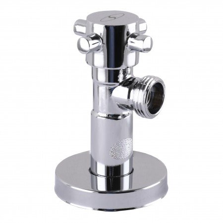 Кран напівперевертня кутовий SOLOMON 1/2"х1/2" Retro 7077