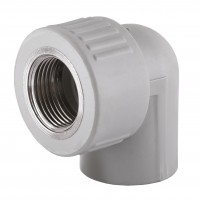 Угольник 90 внутренняя резьба Vsplast PPR ф25х1/2 **1009