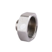 Переходник SOLOMON 1 1/2"х3/4" ВН никель 8106