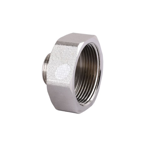 Переходник SOLOMON 1 1/2"х3/4" ВН никель 8106