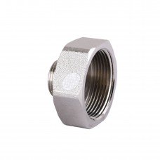 Перехідник SOLOMON 1 1/2"х3/4" ВН нікель 8106