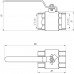 Кран кульовий прямий PROFESSIONAL 1 1/4" ВВ КР PN40 QP151
