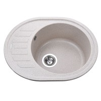 Гранітна мийка ARNO мигдаль 620х500 Гранітна мийка ARNO мигдаль 620х500