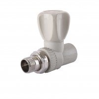 Кран радиаторный прямой Kalde PPR ф20x1/2 22009 Кран радиаторный прямой Kalde PPR ф20x1/2 22009