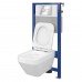 CET B210 ИНСТ СИС-МА AQUA 52 PNEU S QF CREA SQUARE   дюр. SLIM лифт  ACCENTO SQUARE  хром блеск