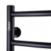 Рушникосушарка UNIO LD ER 500-500-5 BLK Драбинка Дуга електро чорна