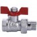 Кран кульовий прямої з американкою ARCO 1/2" TURIA 0117208 Кран кульовий прямої з американкою ARCO 1/2" TURIA 0117208