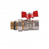 Кран шаровый прямой с американкой WATERVALVE Q003 3/4" NV-V343 3/4" BH