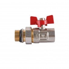 Кран шаровый прямой с американкой WATERVALVE Q003 3/4" NV-V343 3/4" BH