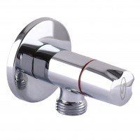 Кран полуоборотный угловой SOLOMON 1/2"х3/4" 9081
